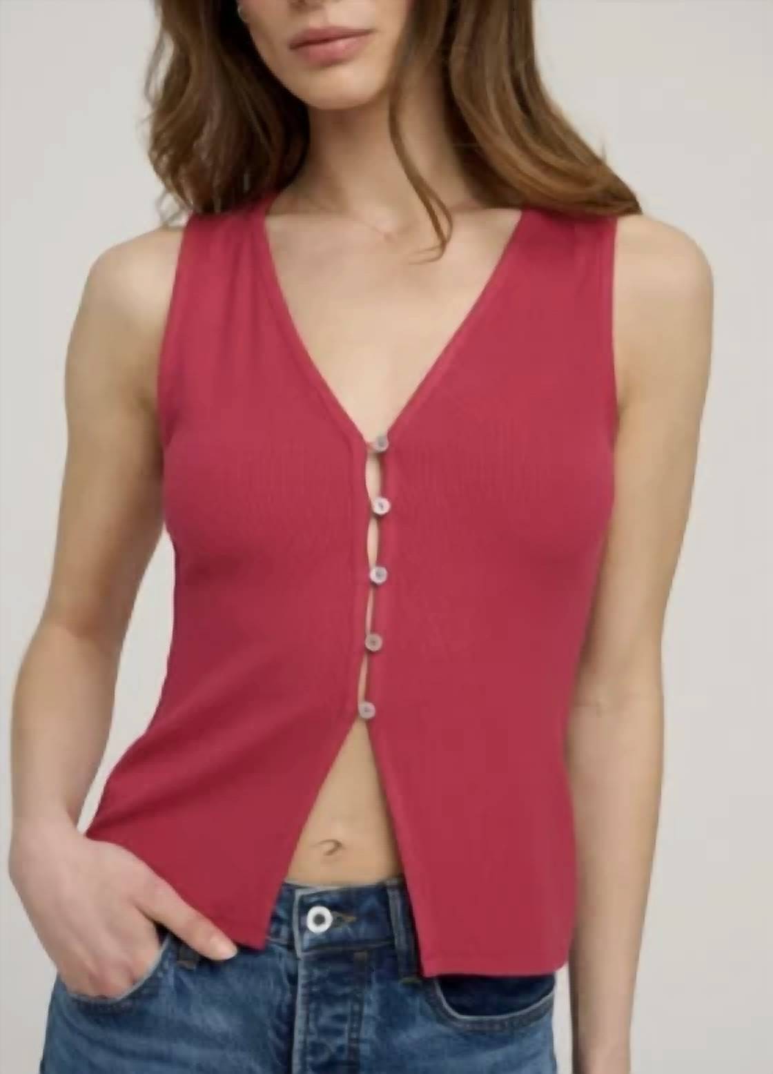 Favorite Daughter - The Good Luck Rib Top