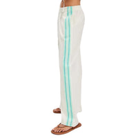 Free People Women's Team Spirit Pull On Pants in bleached aqua - women's pants - alternate view
