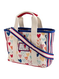 Brighton - You Heart Firework Canvas Mini Tote Crossbody Bag