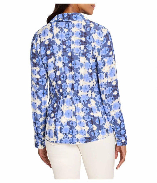 Nic + Zoe - Shibori Stone Shirt