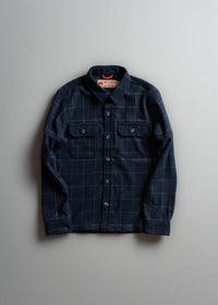 Iron & Resin Men's Yota Shirt in navy - men's shirt