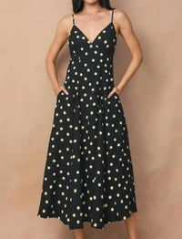 Mint Exclusives - Dolores Polka Dot Maxi Dress
