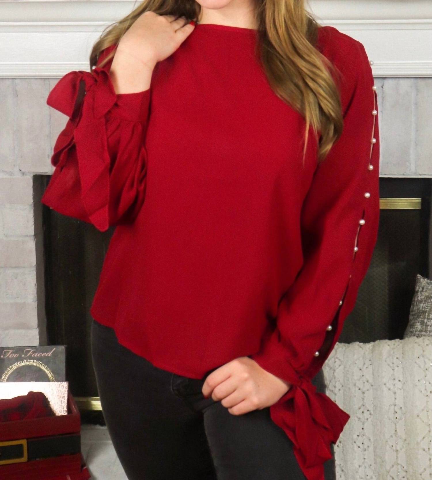 Epretty - Red-dy to Party Top