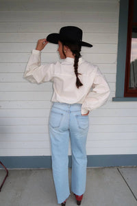 Jbd. - Distressed Hem Straight Leg Jeans