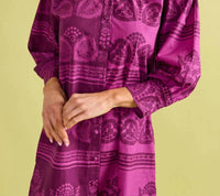 Double A Paloma Mini Dress in garden motif - women's dress - view 5