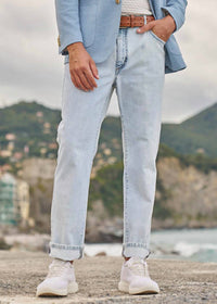 Ballin - Men's Vintage Irregular Denim 5-pocket Jeans