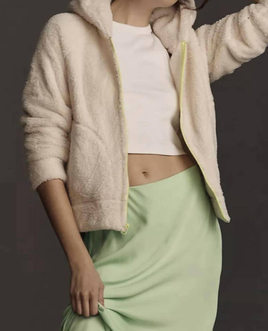The Faux Fur Zip Hoodie