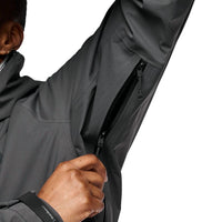 Black Diamond Highline Stretch Shell Jacket in anthracite - women's jacket - view 4