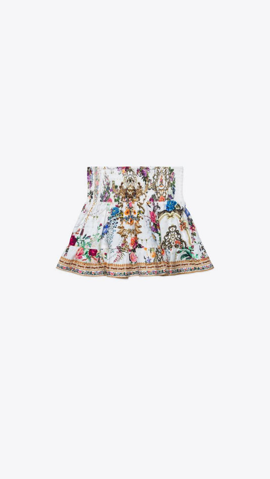 Girls - Shirring Waist Skirt