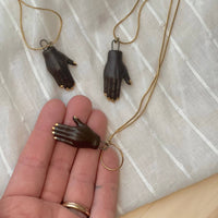 The Artifact House - Women's Ceramic Handpainted Pendant Necklace