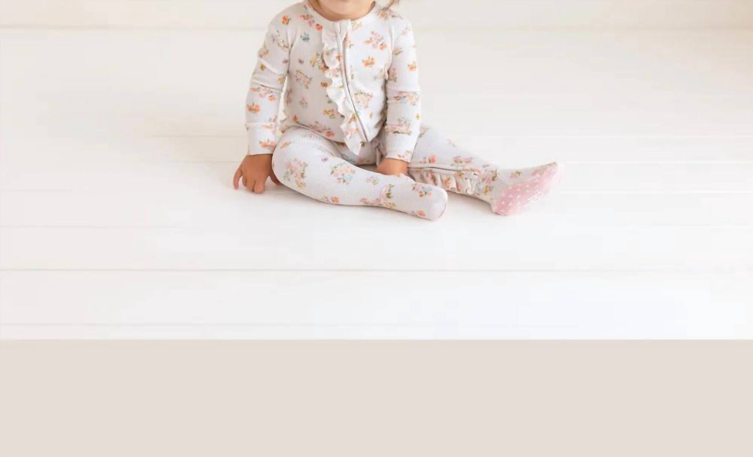 Posh Peanut - Footie Ruffled Zippered One Piece