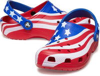 Crocs - Kid's Classic American Flag Clogs