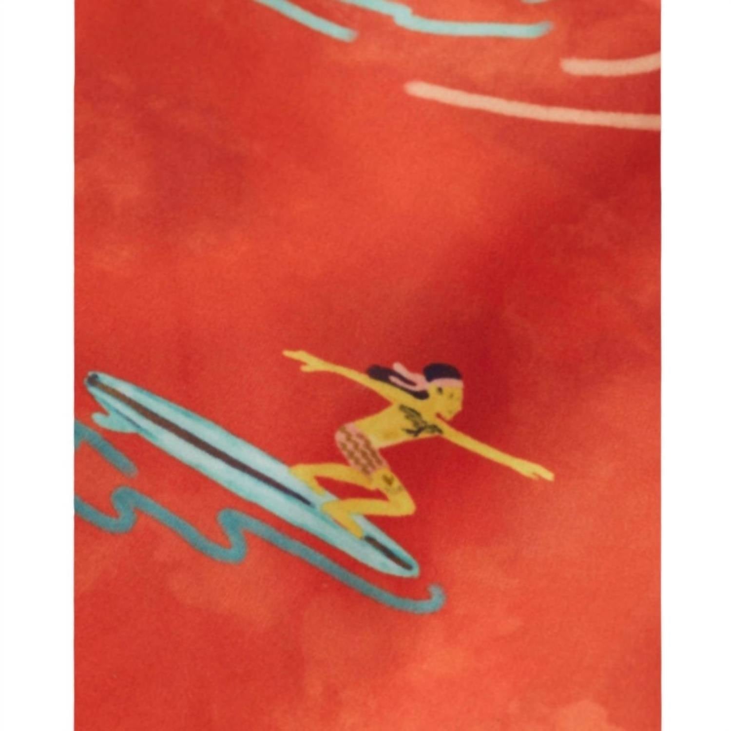 Scotch & Soda - Men's Mid Length Swim All Over Print Short