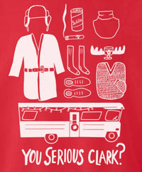 Culture Flock - You Serious Clark? Holiday Sweatshirt