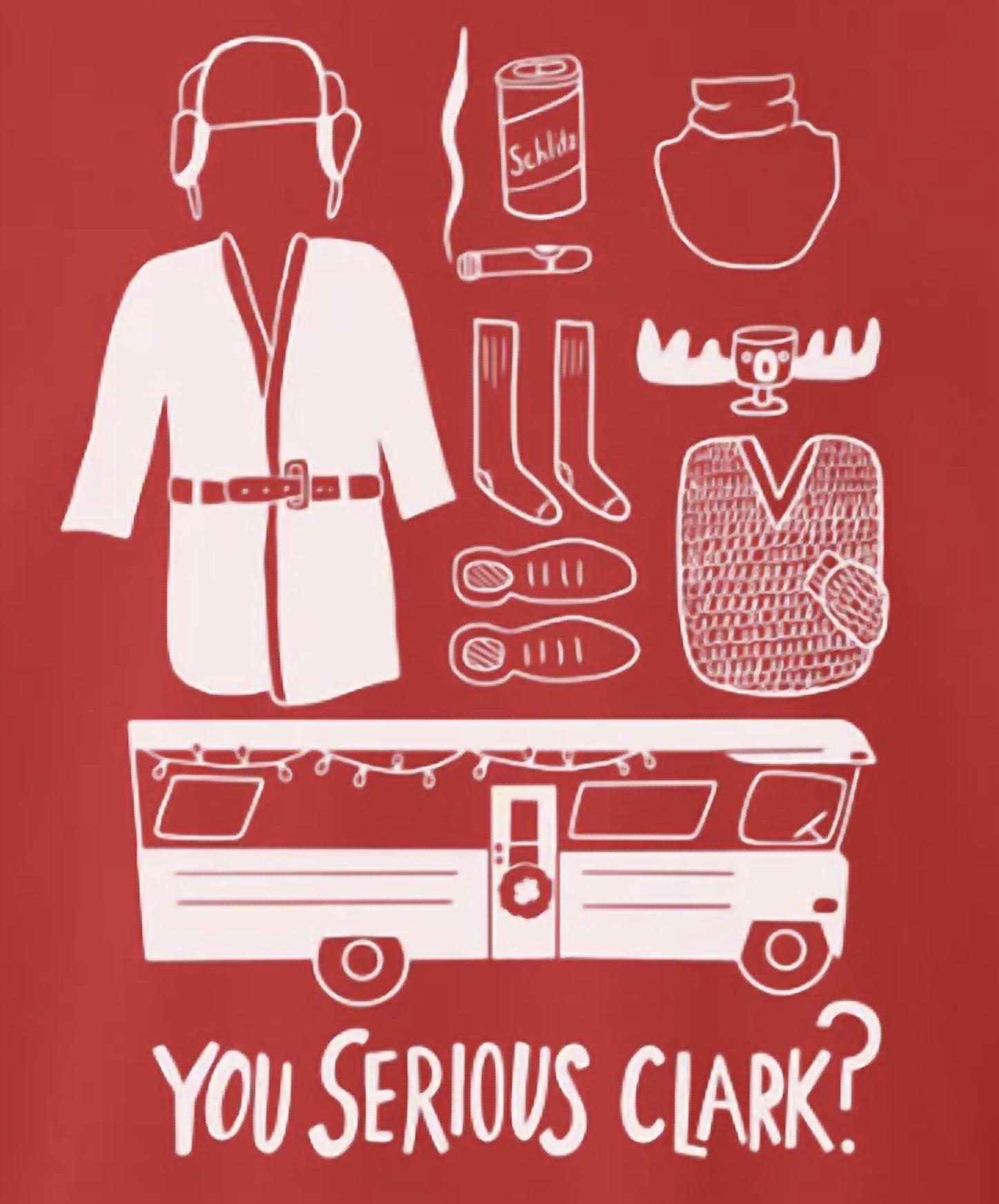 Culture Flock - You Serious Clark? Holiday Sweatshirt