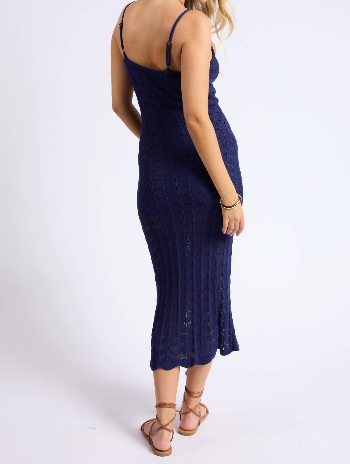 Sage The Label - Cappuccino Knit Midi Dress