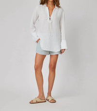 Bella Dahl - Tie Neck Tunic