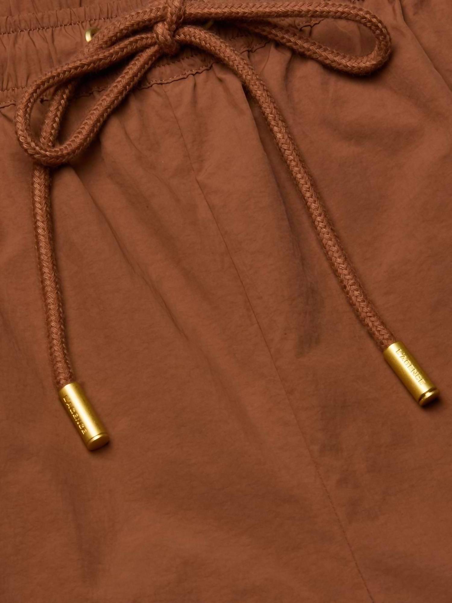 L'Agence Mariko Jogger in bone brown - women's pants - view 6