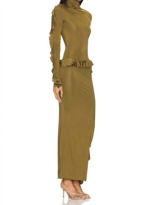 Paris Georgia - Mira Long Sleeve Maxi Dress