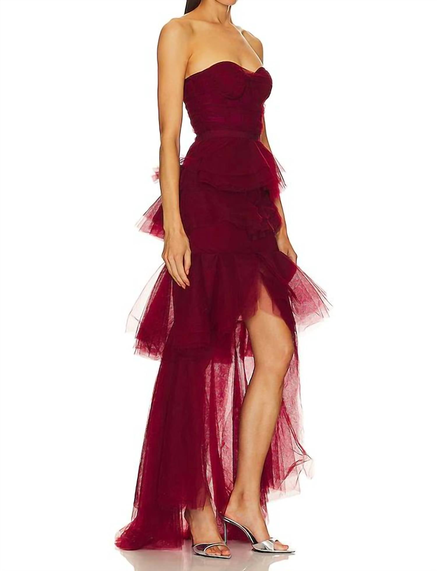Michael Costello - Alai Strapless Gown