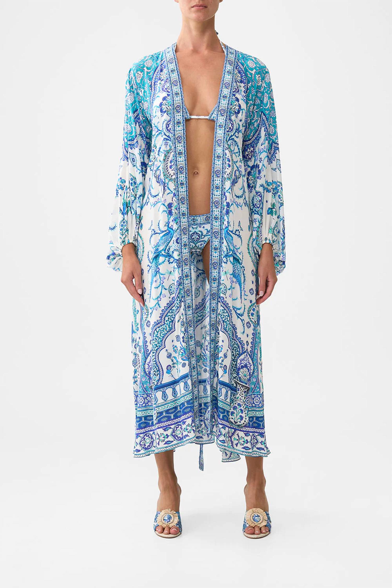 Camilla - Blouson Sleeve Layer Coverup