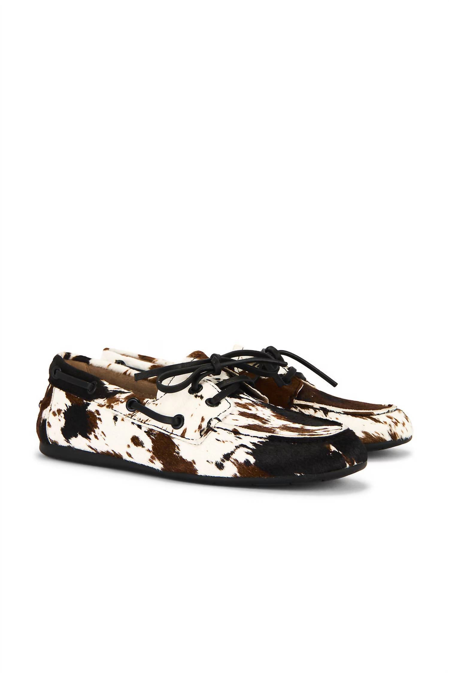 STEVE MADDEN Women's Sag-h Loafer in cow print - women's flats