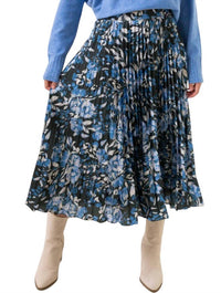 Lost + Wander - Parisian Bleu Midi Skirt