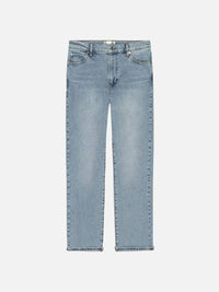 Frame - Borrowed High Rise Ankle Slim Straight Jeans