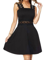 Sp Special Person - Flirty Short Lace Sleeves Dress