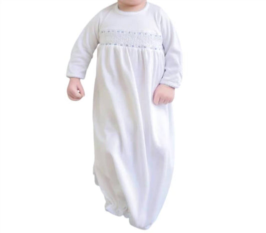 The Beaufort Bonnet Company - Baby Sweetly Smocked Greeting Gown