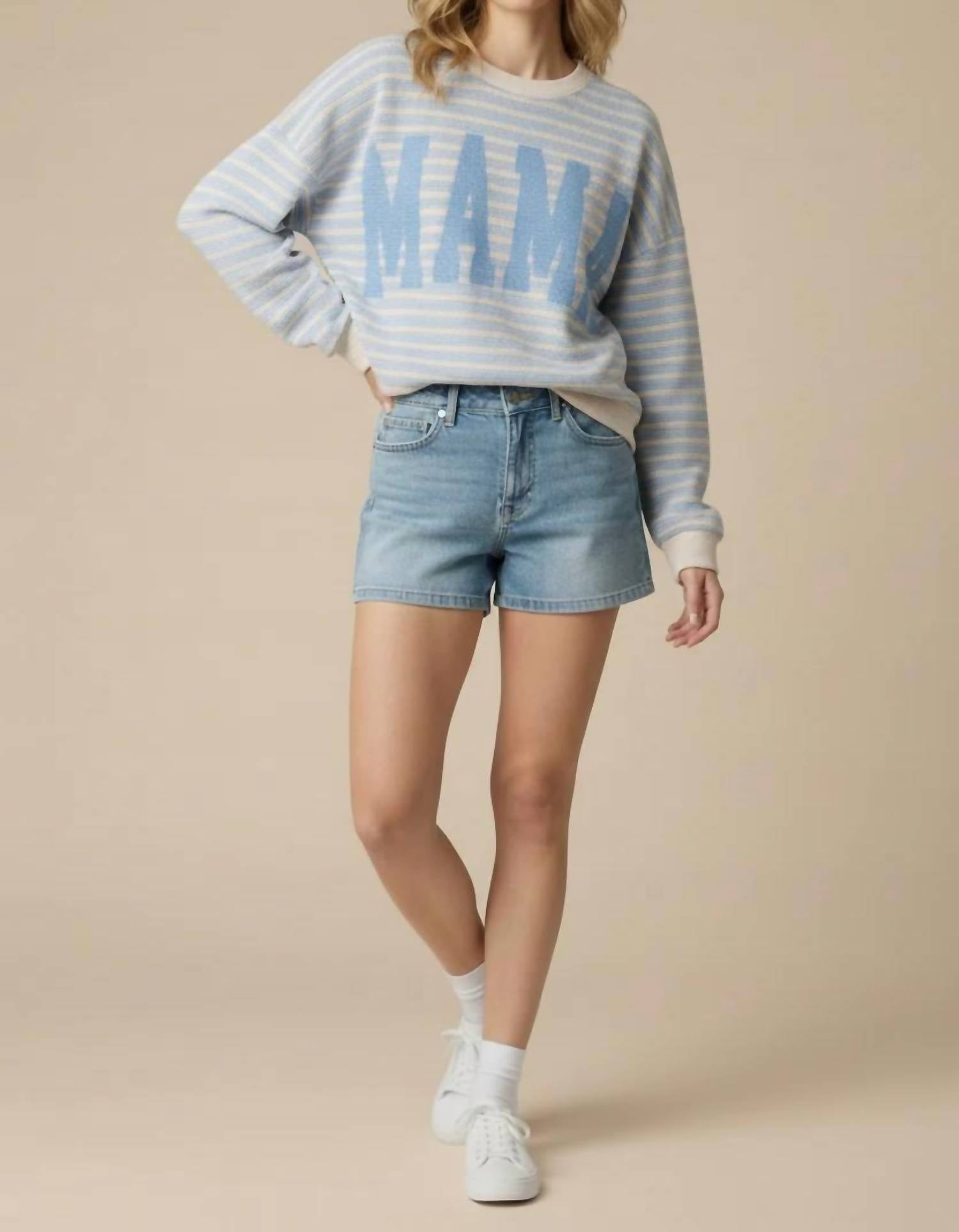 Tres Bien - Mama Cloudy Knit Top