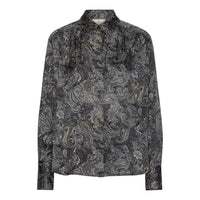 Karmamia Women's Augusta Shirt in gaia paisley - women's shirt