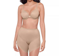 Miraclesuit Show Stopper Slanted Hem Shaping Short in beige - women's intimate