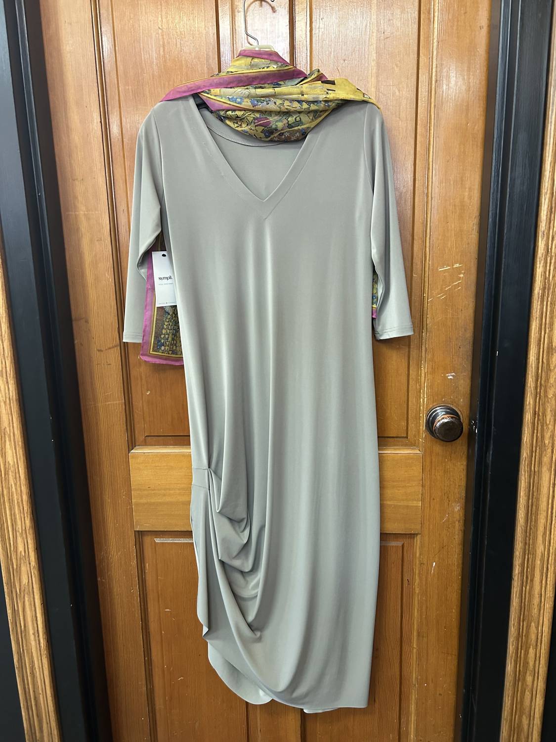 Sympli - Women's Drama 3/4 Sleeve Dress
