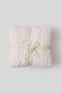 Barefoot Dreams - Cozychic Fisherman Cable Throw
