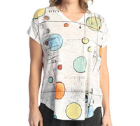 Jess & Jane - Journey Cap Sleeve Top - Plus