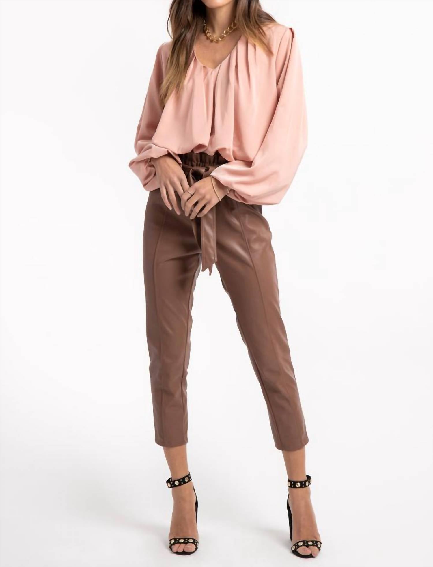 Eternal Optimist Boho Bubble Sleeve Top