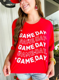 Creative Impressions - Wavy Game Day Tee