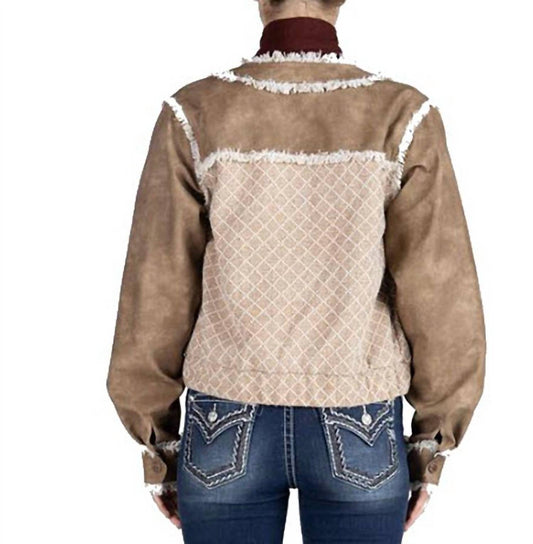 Miss Me - Women's Faux Leather Jacket