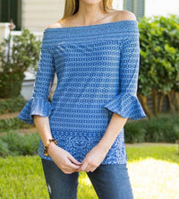 Cabana Life - Boston Off The Shoulder Top