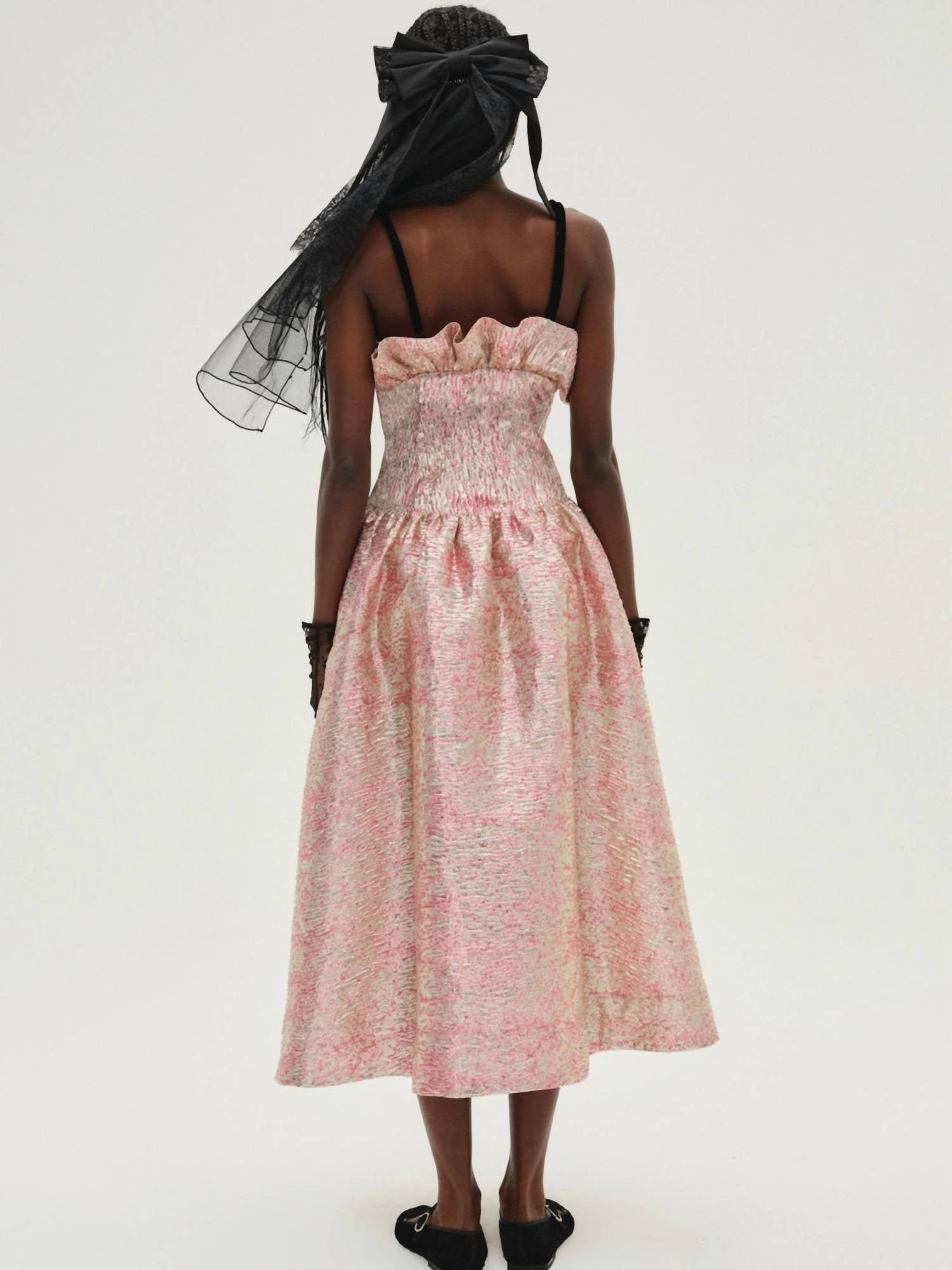 For Love & Lemons - Solstice Shimmer Midi Dress