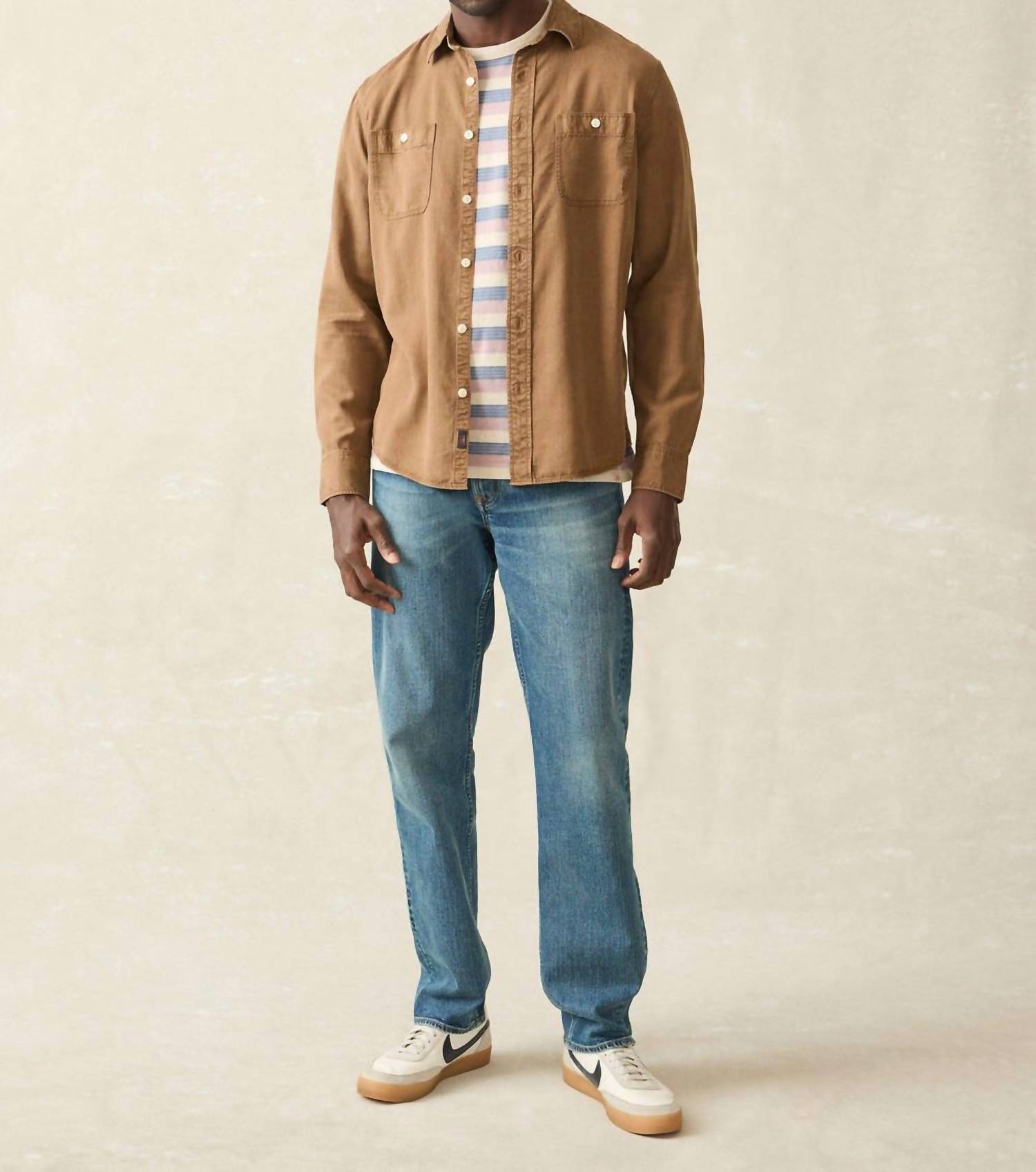 Faherty - Tried & True Chambray Workshirt