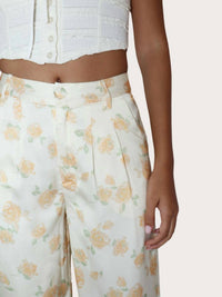 Bailey Rose - Luna Floral Satin Pants