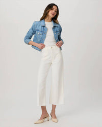 Paige - Anessa Wide Leg Vintage Welt Pocket Jeans