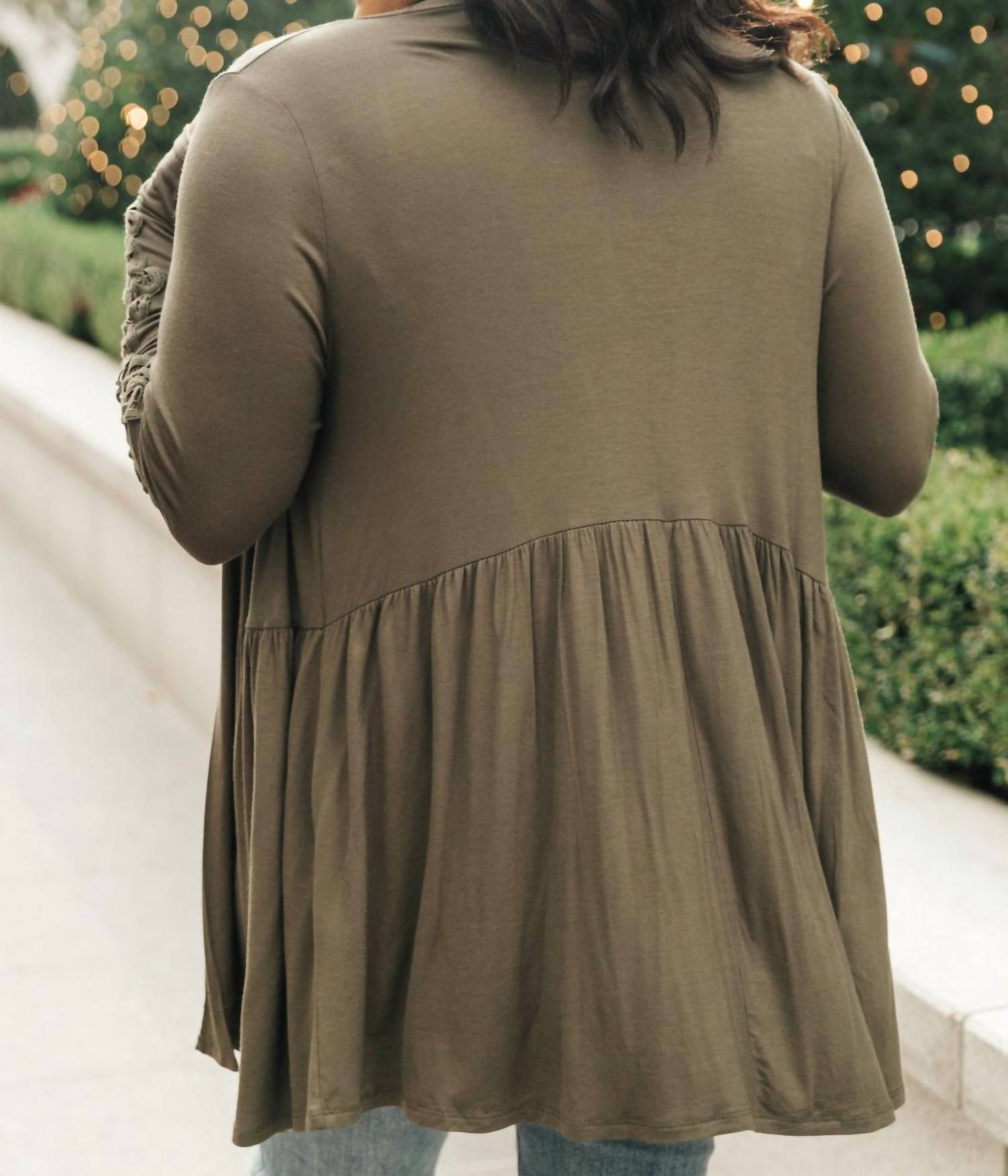 Hailey & Co - Little Bit Of Lace Cardigan