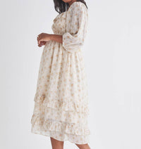 Angel Maternity - Daisy Romantic Maternity Baby Shower Dress