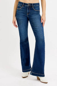 Risen - Tummy Control Mid Rise Flare Jeans