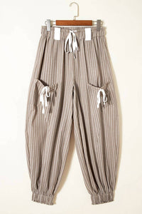 Lovesoft - Linds Homestead Stripe Cargo Jogger Pant