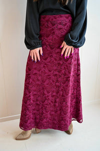 Frnch - Mermaid Avenue Lace Maxi Skirt