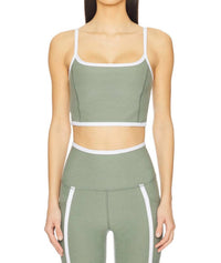 Beyond Yoga - Space Dye New Moves High Cropped Tank Top